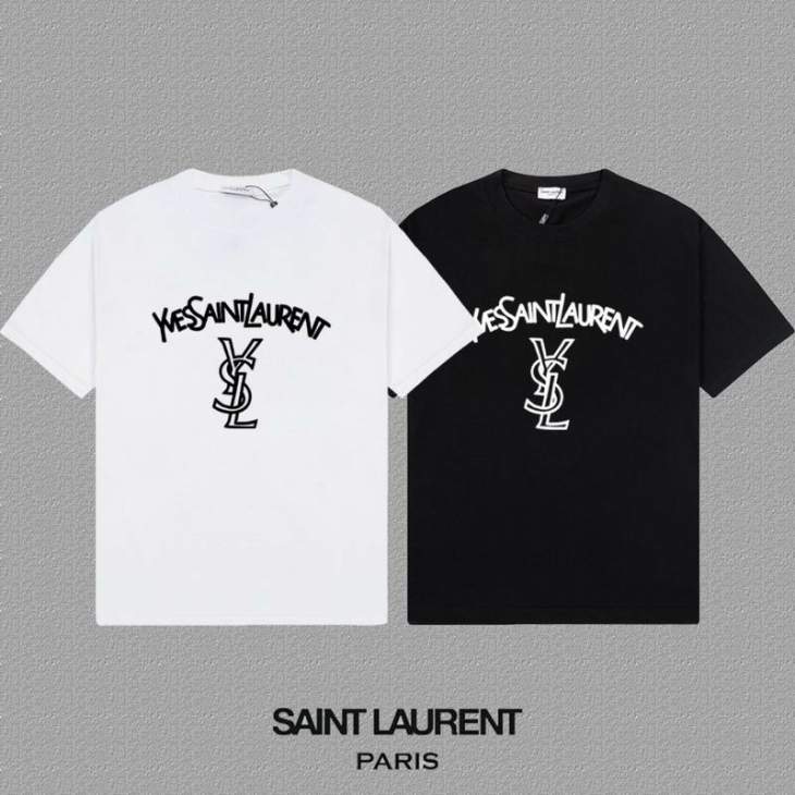 Picture of Saint Laurent T Shirts Short _SKUYSLS-2XLtltx092043